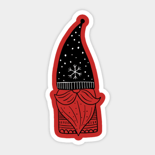 Gnome WInter 7 Sticker